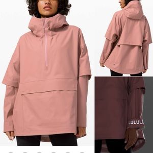 NEW! Lululemon Into the Drizzle 1/2 Zip Jacket